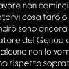 Balotelli: "Non cominciate a inventarvi dove andrò, sono ancora un giocatore del Genoa"