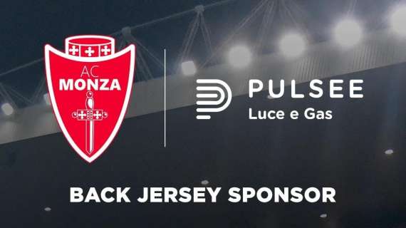 Pulsee Luce e gas rinnova con AC Monza: lo sponsor sarà nel retro della maglia ufficiale 