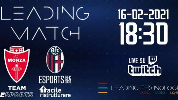 Leading match: il 16 febbraio sfida con il Bologna