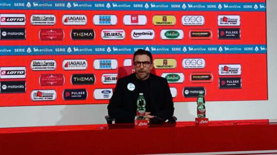 Le parole di mister Di Francesco: "Monza squadra di grande esperienza e..."