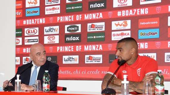 Galliani presenta Boateng: "Prince è un amore antico. Marin sta facendo le visite"
