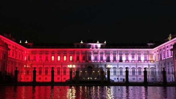 - 1 alla prima in Serie A e il Comune di Monza illumina la Reggia di bianco e rosso