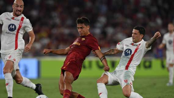 Notte fonda Monza, è festa del gol per la Roma