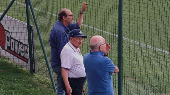 Ospite speciale tra il pubblico per Monza-Giana Erminio 