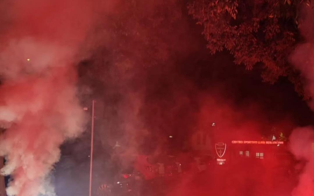 Cori e passione al Monzello dopo il rientro del Monza 