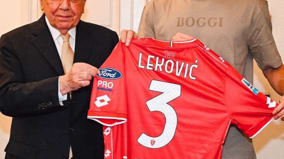 Lekovic ha scelto il numero di maglia: ecco quale