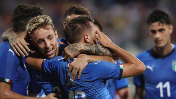 Italia U21, oggi il debutto contro la Repubblica Ceca: Frattesi titolare