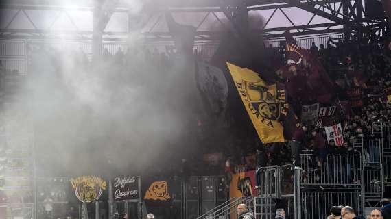 Tifosi giallorossi in esodo: settore ospiti sold out per sabato 