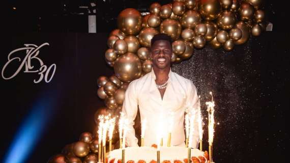 Keita Balde compie 30 anni: festa grande con amici, parenti e compagni