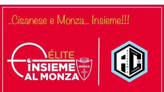 Nuova partnership per il Monza: stretta collaborazione con la Cisanese