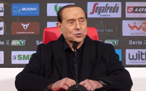 Berlusconi il primo presidente a vincere una partita in 9 sia in A che in B