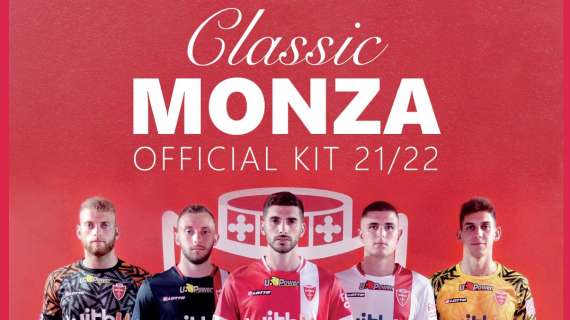 Il Monza presenta il kit 2021/22: esordio nel Trofeo Berlusconi