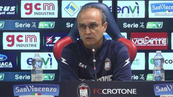 Crotone, Marino: "Abbiamo concesso poco ad una grande squadra"
