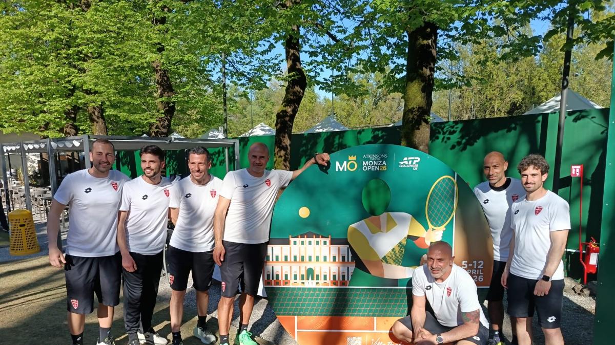 Mister e staff in visita all'ATP Challenger 125 di Monza 
