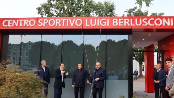 Il Centro Sportivo di Monzello da oggi intitolato a Luigi Berlusconi 