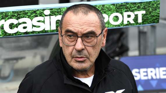 Sarri festeggia in sala stampa: "Abbiamo fatto una partita seria"