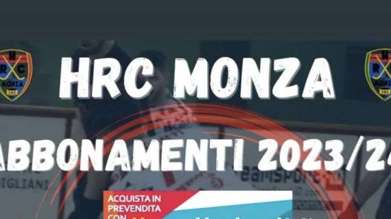 Hockey Roller Club Monza: partita la campagna abbonamenti 2023/2024