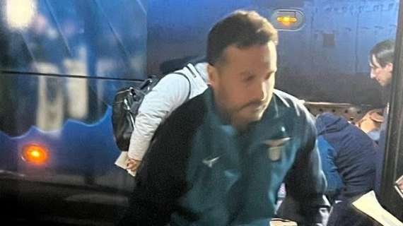 FOTO TM - La Lazio è arrivata a Monza, le immagini