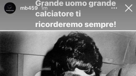 Balotelli ricorda Paolo Rossi: "Grande uomo, grande calciatore"