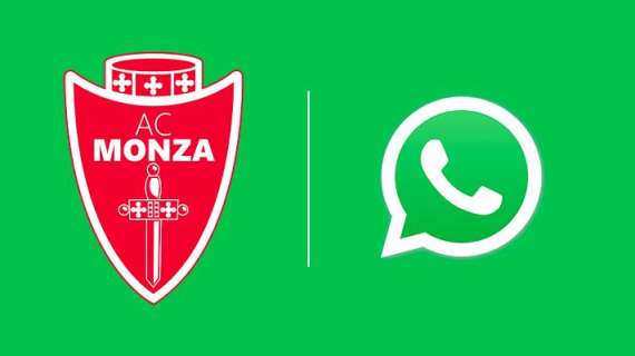 Il canale esclusivo del Monza su whatsapp: ecco come iscriversi 