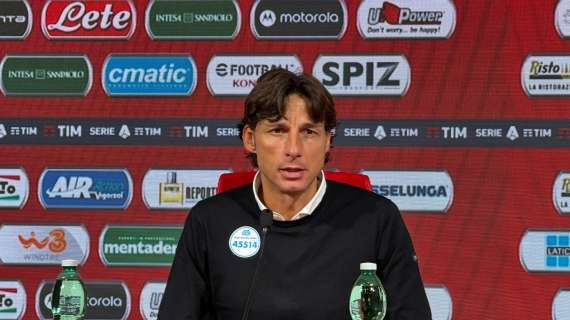 Udinese, Cioffi in conferenza: "Sono soddisfatto. Potevamo anche vincere"