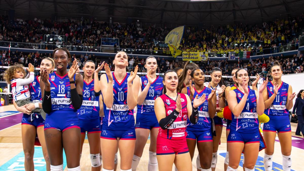 FOTOGALLERY - La Numia Vero Volley Milano trionfa anche contro Conegliano 3-1