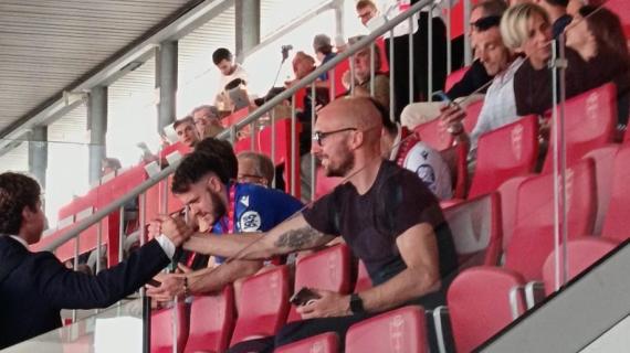 Un'ex biancorosso a vedere il match tra Monza e Samp e non solo... 