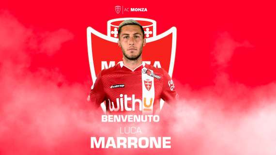 Marrone è un nuovo giocatore del Monza, il comunicato della società