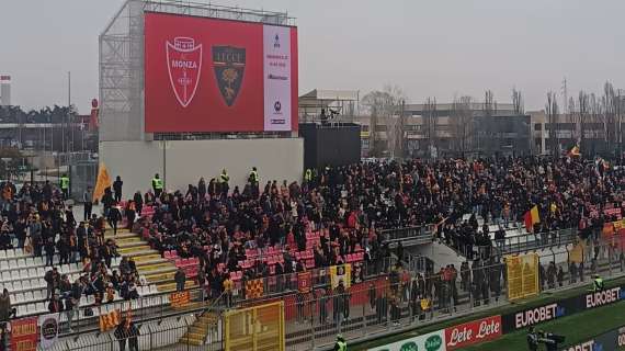 Quanti tifosi per Monza - Lecce? Il dato 