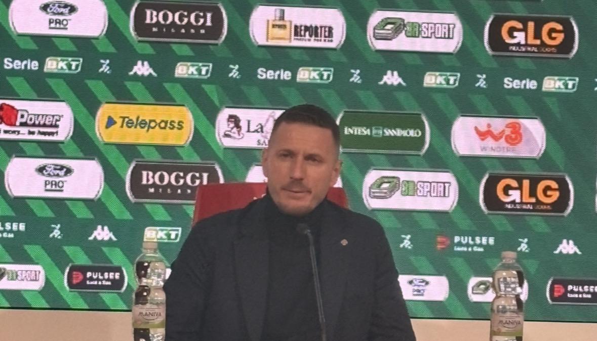 Le parole di Abate in conferenza: “Zeroli sta crescendo, peccato per le occasioni mancate”.