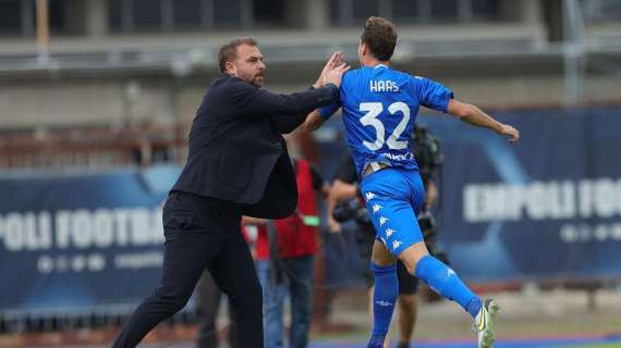 Empoli, Zanetti in conferenza stampa: "Siamo arrivati alla partita con mille paure, sapevamo fosse difficile ma ce l'abbiamo fatta"