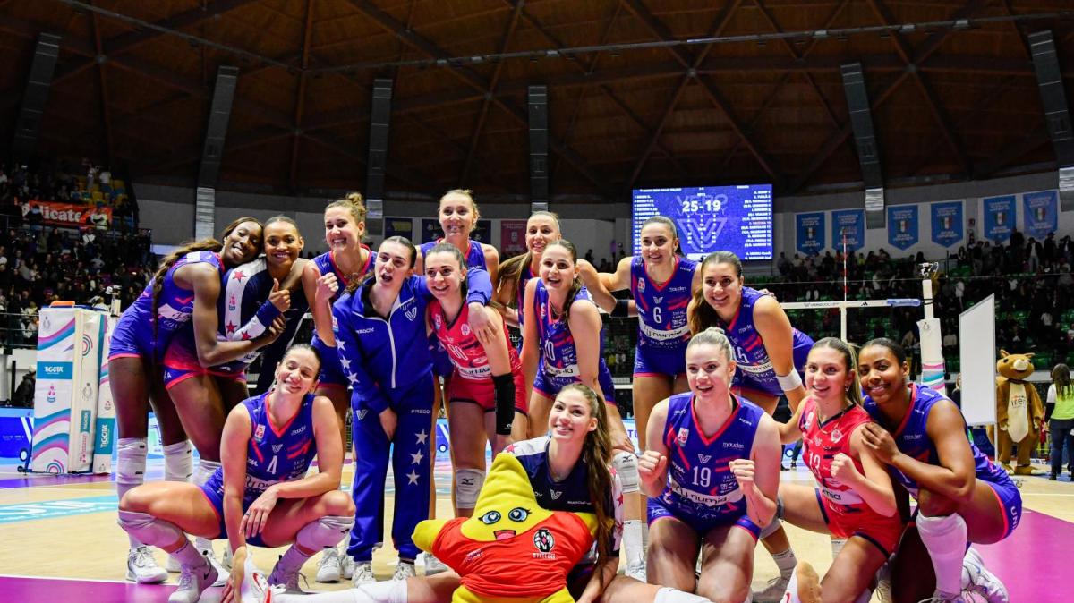 FOTOGALLERY - La Vero Volley Milano batte Perugia e si piazza al terzo posto