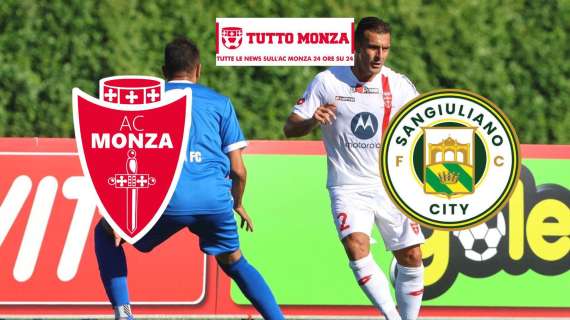 Monza-Sangiuliano City 3-2 - Che fatica! L'asse Colpani-Antov ribalta i gialloverdi. Adesso testa alla Coppa Italia 