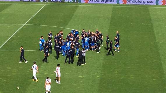 Serie B, i risultati: Empoli promosso in A. La Salernitana batte il Pordenone al 97'