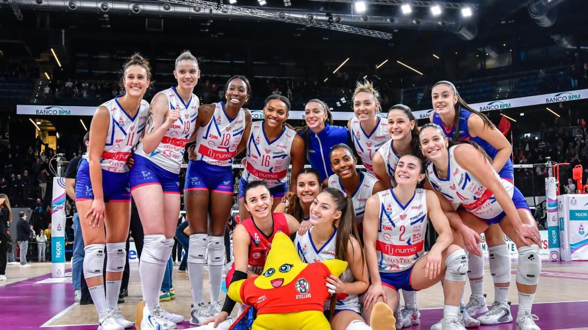 La Numia Vero Volley Milano espugna Bergamo dopo 5 set