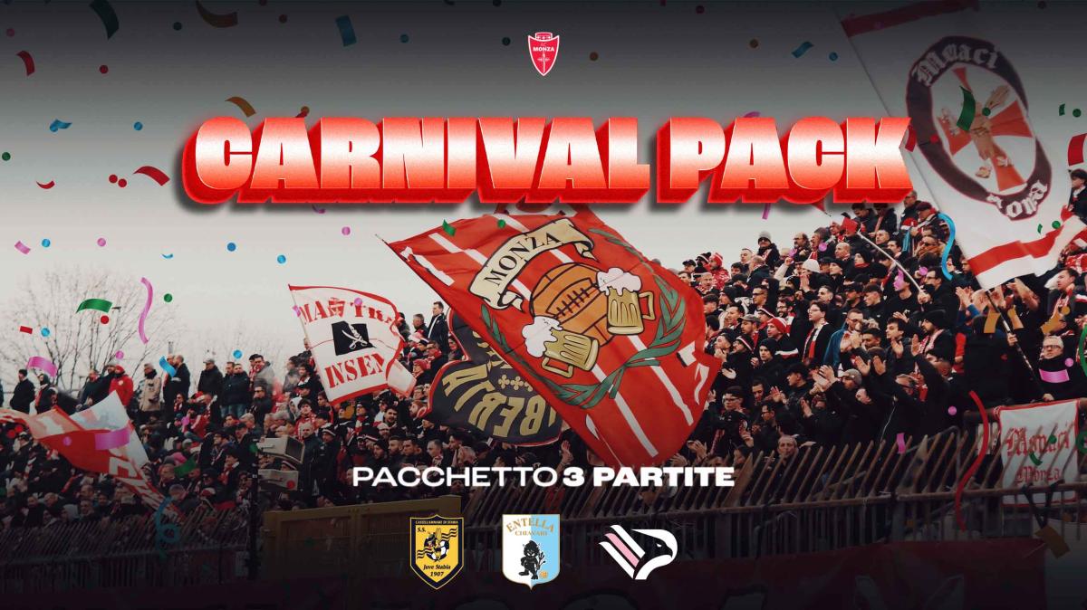Monza, arriva il Carnival Pack: tre partite a prezzo scontato
