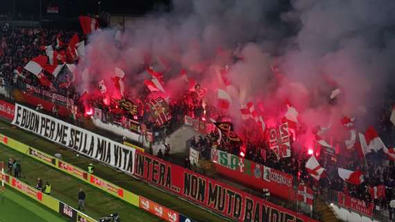 Ecco la coreografia della Curva Davide Pieri per la partita tra Monza e Milan