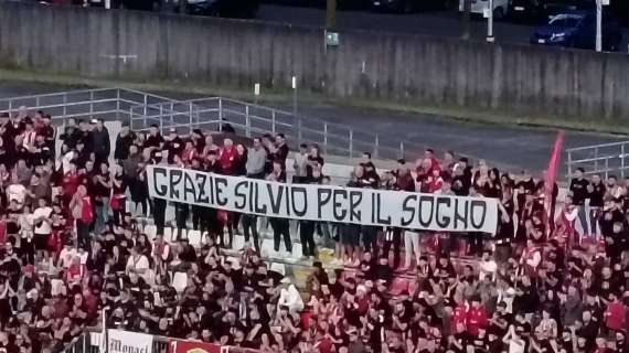 Ancora striscioni in Curva Davide Pieri 