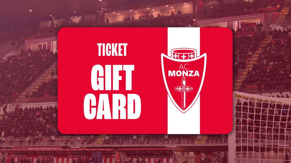 Arriva la Ticket Gift Card del Monza: il regalo di Natale per i tifosi