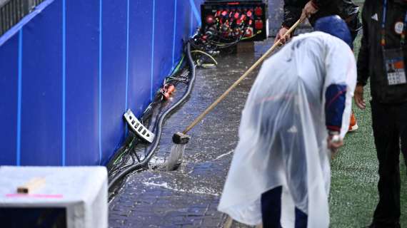 Ufficiale il rinvio di un match di Serie A per allerta meteo 