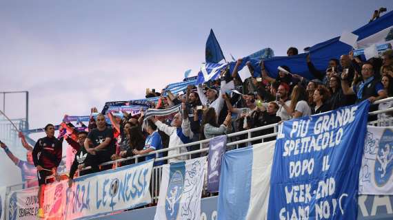 Brescia, Curva Nord: "Non siete degni di portare la nostra maglia. Vergogna"