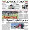 PRIMA PAGINA - Il Mattino: "Poker Real"