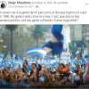 La profezia di Maradona: il post del 18 dicembre del 2017 