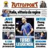 PRIMA PAGINA - Tuttosport: "Italia, vittoria da regina"