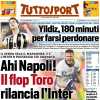 Tuttosport: "Ahi NapolI! Il flop Torino rilancia l'Inter"