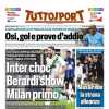 PRIMA PAGINA - Tuttosport: "Osi, gol e prove d'addio"