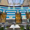 Una facciata azzurra per il Napoli: Poppella si prepara così alla festa scudetto