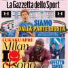 Gazzetta: "Effetto Conte. E Lukaku apre al Milan: io ci sono"