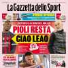 PRIMA PAGINA - Gazzetta: "Milan, Pioli resta. Ciao Leao"