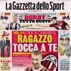 Gazzetta dello Sport su Camarda: "Ragazzo, tocca a te"